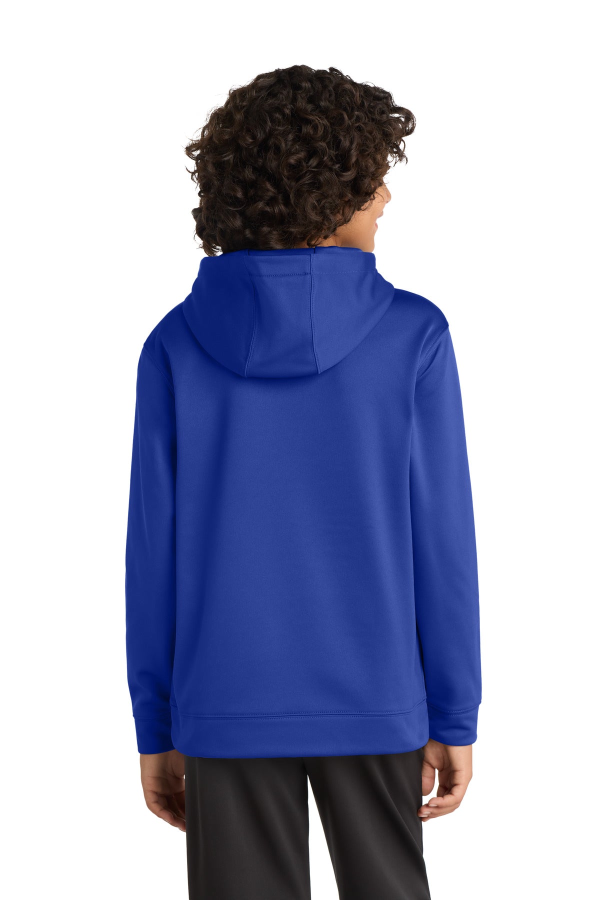 Sport-Tek Youth Sport-Wick Fleece Hooded Pullover. YST244