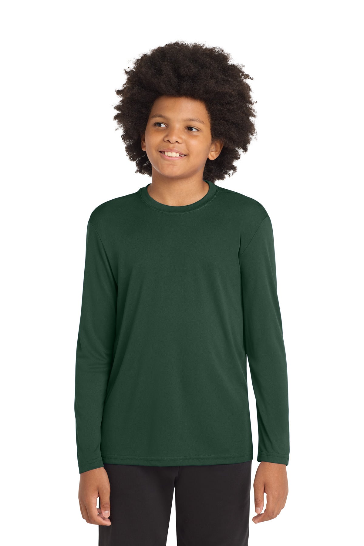 Sport-Tek Youth Long Sleeve PosiCharge Competitor Tee. YST350LS