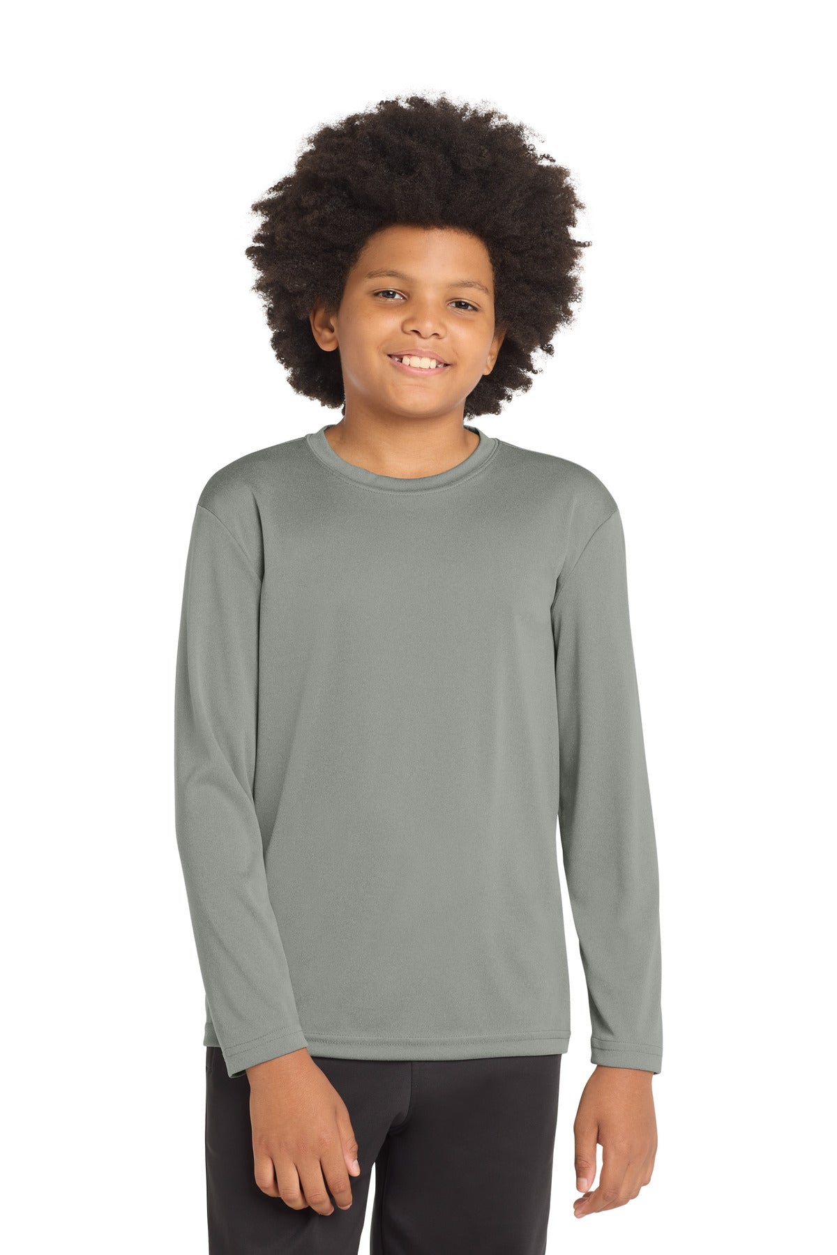 Sport-Tek Youth Long Sleeve PosiCharge Competitor Tee. YST350LS