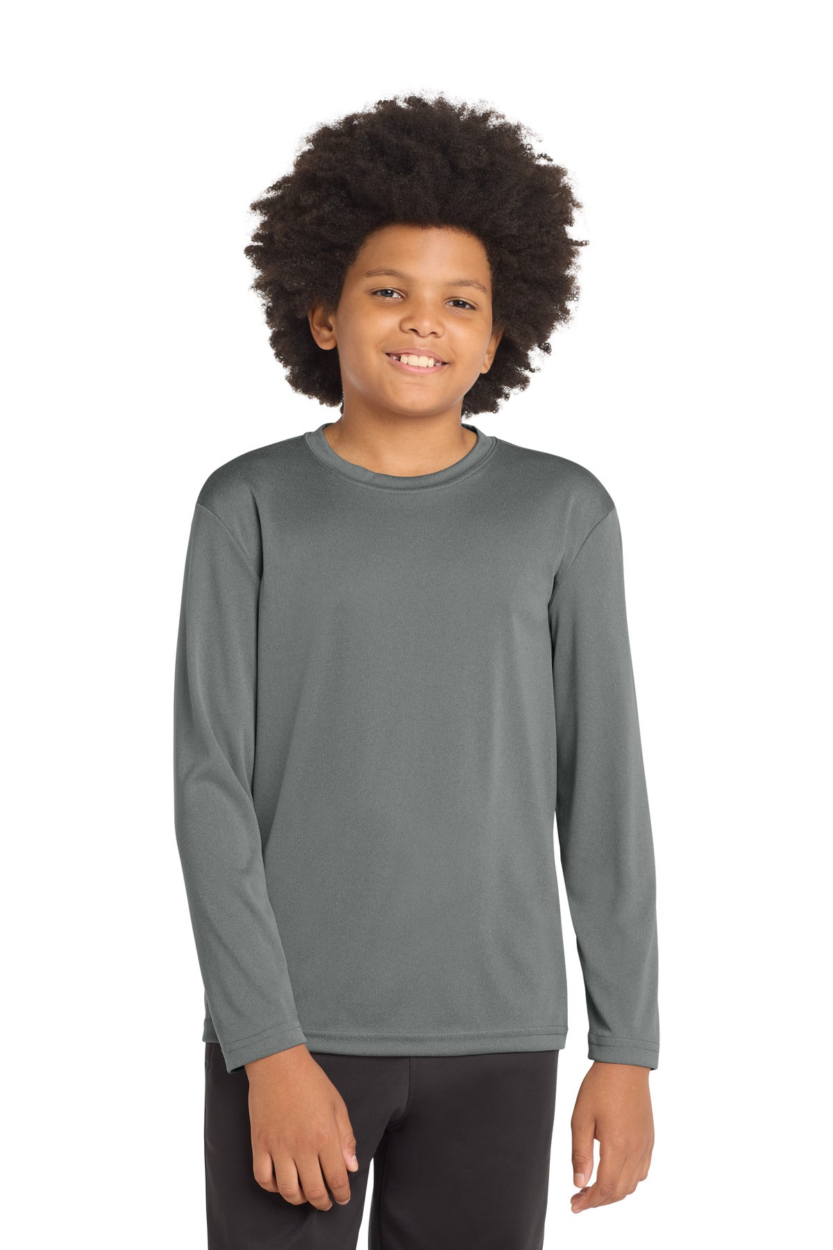 Sport-Tek Youth Long Sleeve PosiCharge Competitor Tee. YST350LS