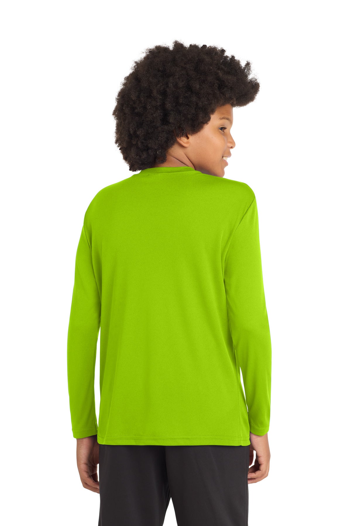 Sport-Tek Youth Long Sleeve PosiCharge Competitor Tee. YST350LS