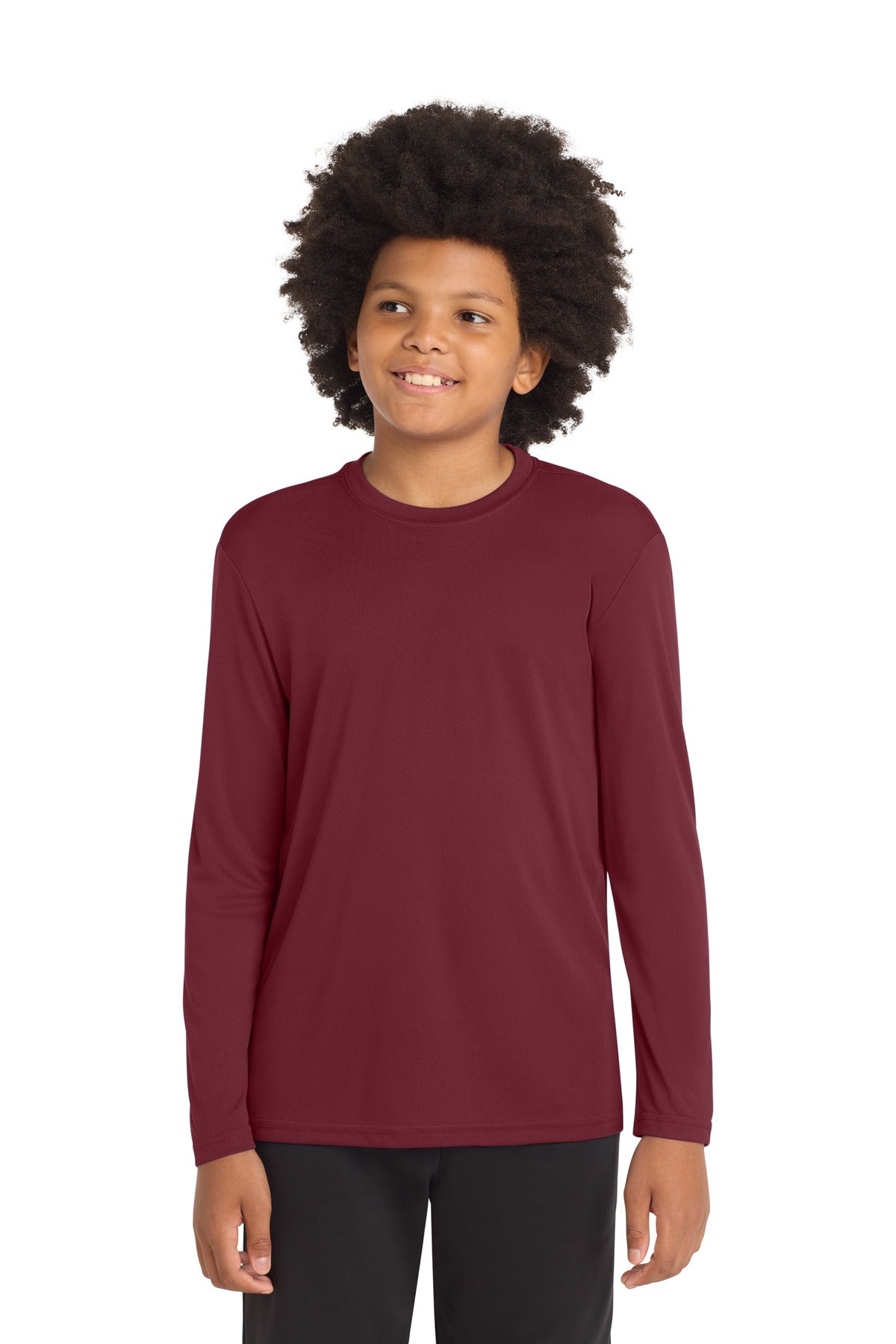 Sport-Tek Youth Long Sleeve PosiCharge Competitor Tee. YST350LS
