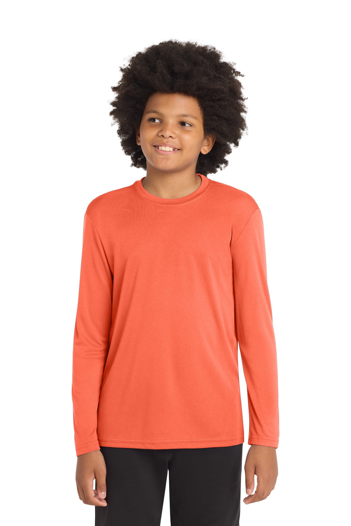 Sport-Tek Youth Long Sleeve PosiCharge Competitor Tee. YST350LS