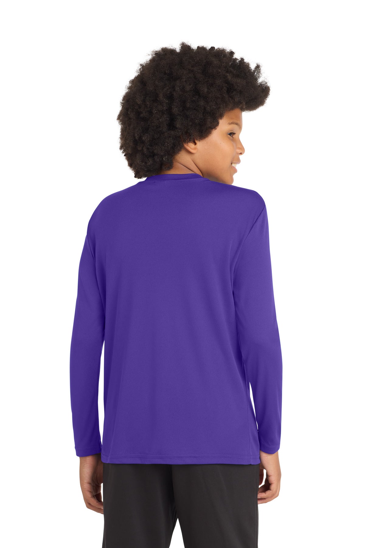Sport-Tek Youth Long Sleeve PosiCharge Competitor Tee. YST350LS