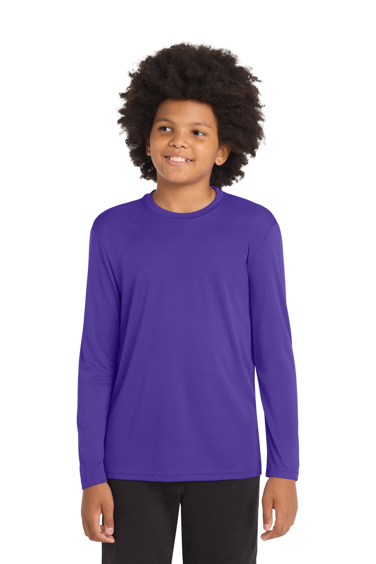 Sport-Tek Youth Long Sleeve PosiCharge Competitor Tee. YST350LS