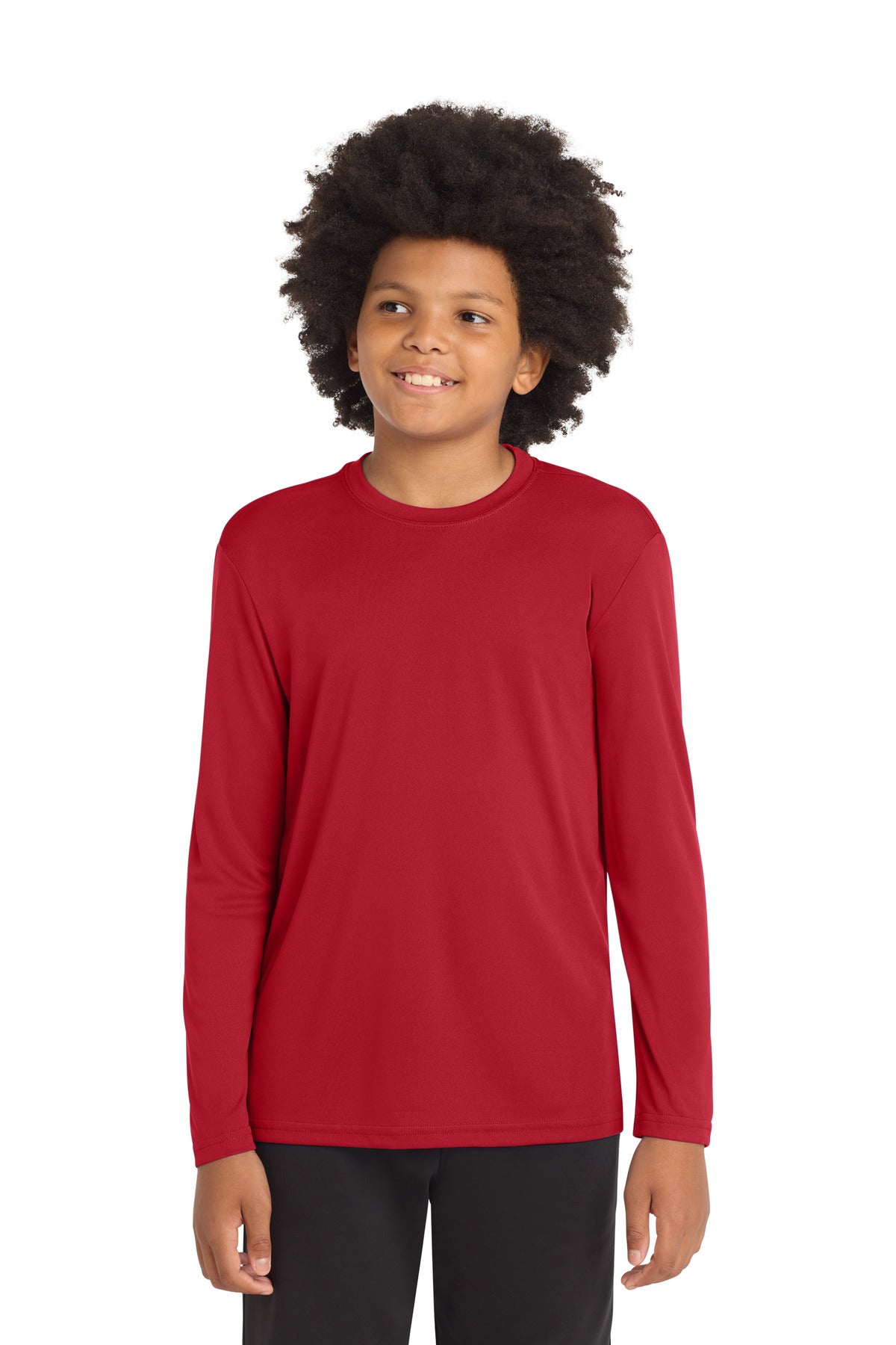 Sport-Tek Youth Long Sleeve PosiCharge Competitor Tee. YST350LS