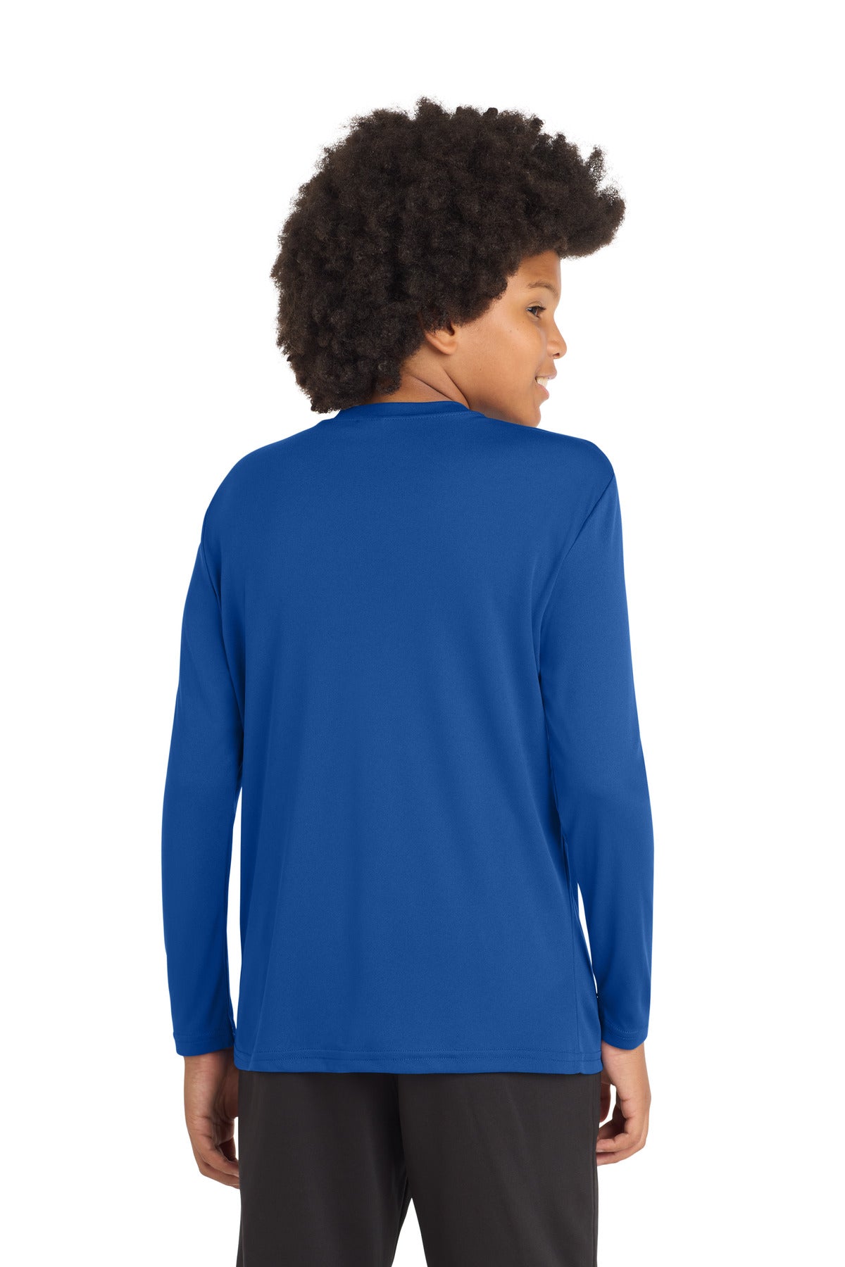 Sport-Tek Youth Long Sleeve PosiCharge Competitor Tee. YST350LS