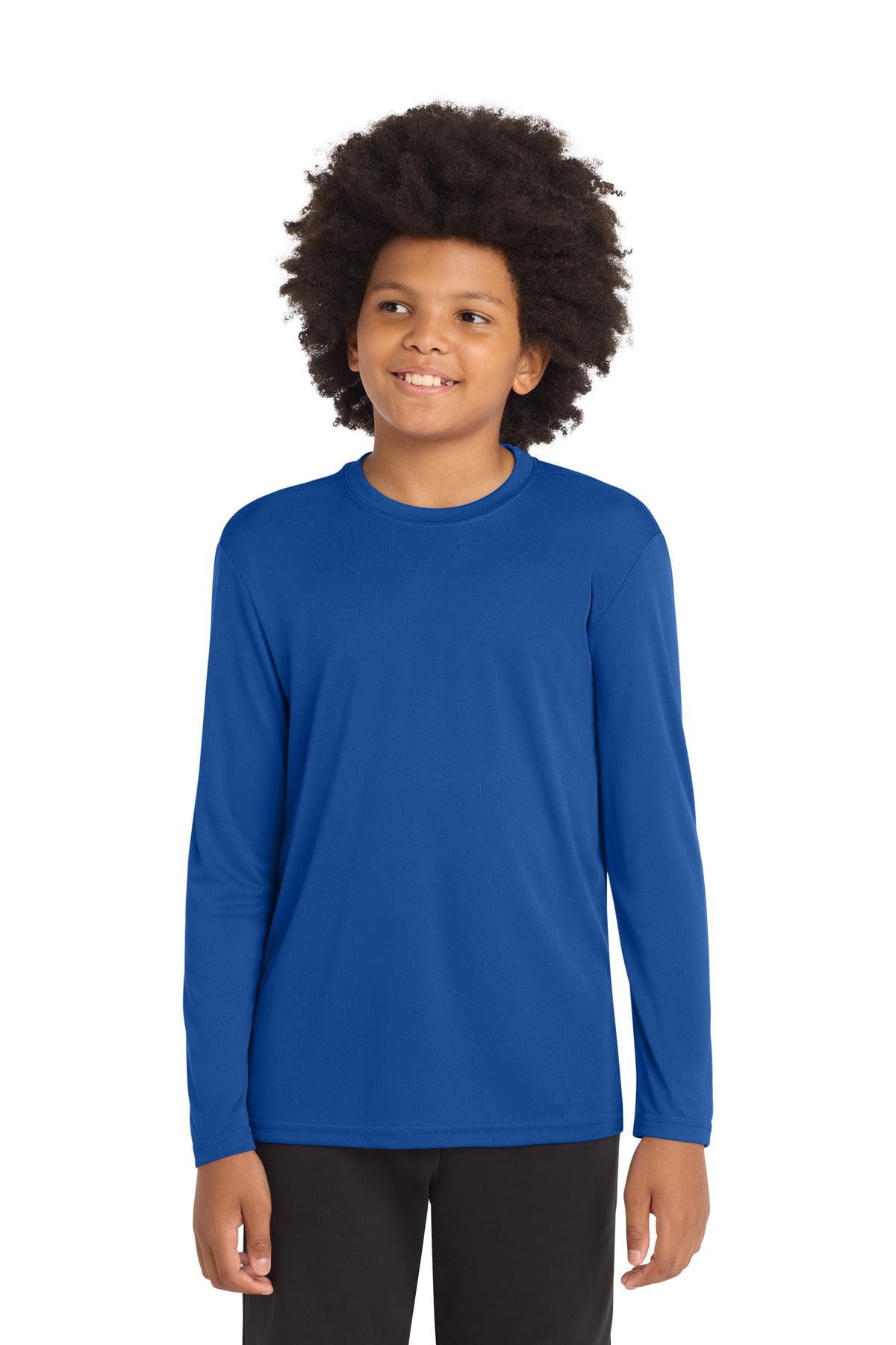 Sport-Tek Youth Long Sleeve PosiCharge Competitor Tee. YST350LS