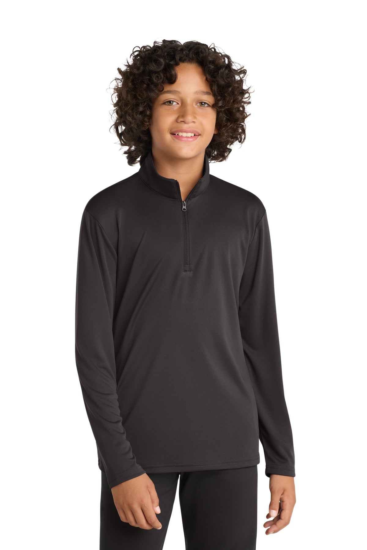 Sport-Tek  Youth PosiCharge  Competitor  1/4-Zip Pullover. YST357