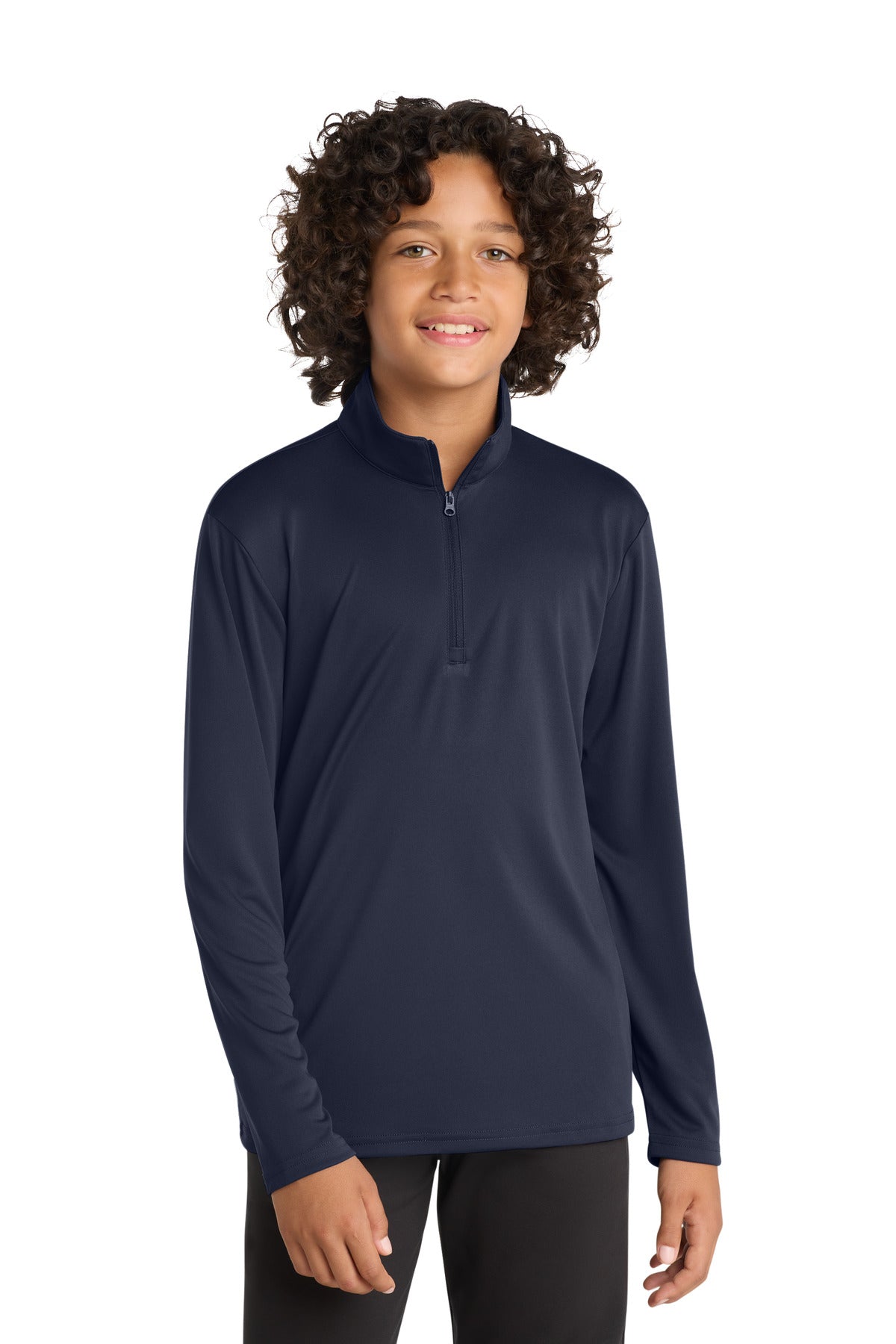 Sport-Tek  Youth PosiCharge  Competitor  1/4-Zip Pullover. YST357