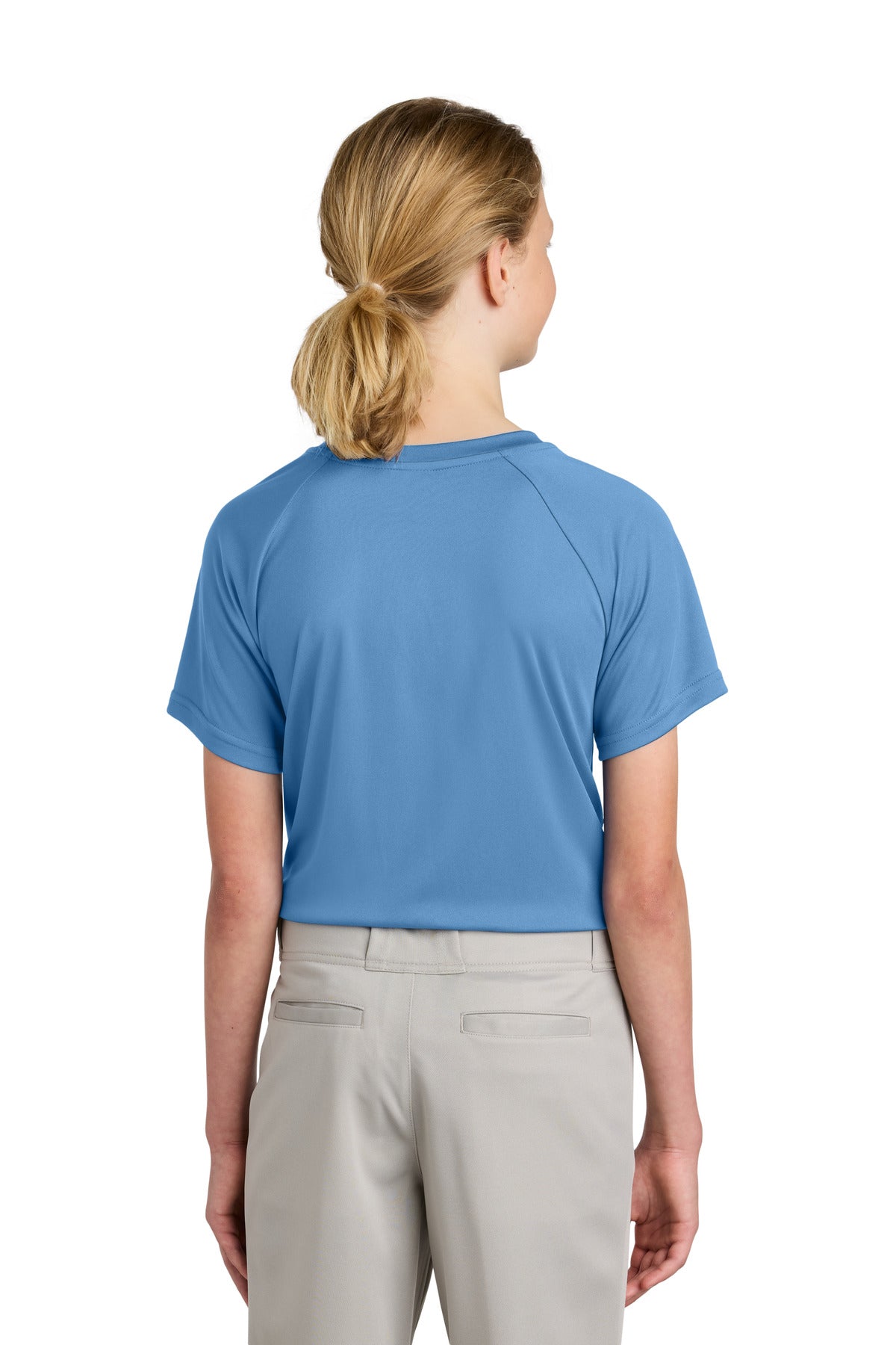 Sport-Tek Youth PosiCharge Competitor 2-Button Henley YST359