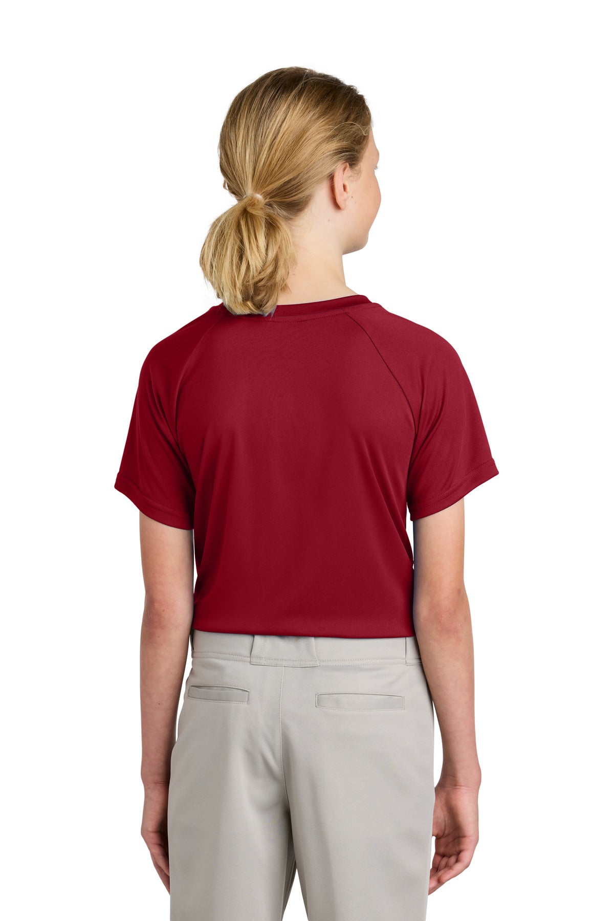Sport-Tek Youth PosiCharge Competitor 2-Button Henley YST359