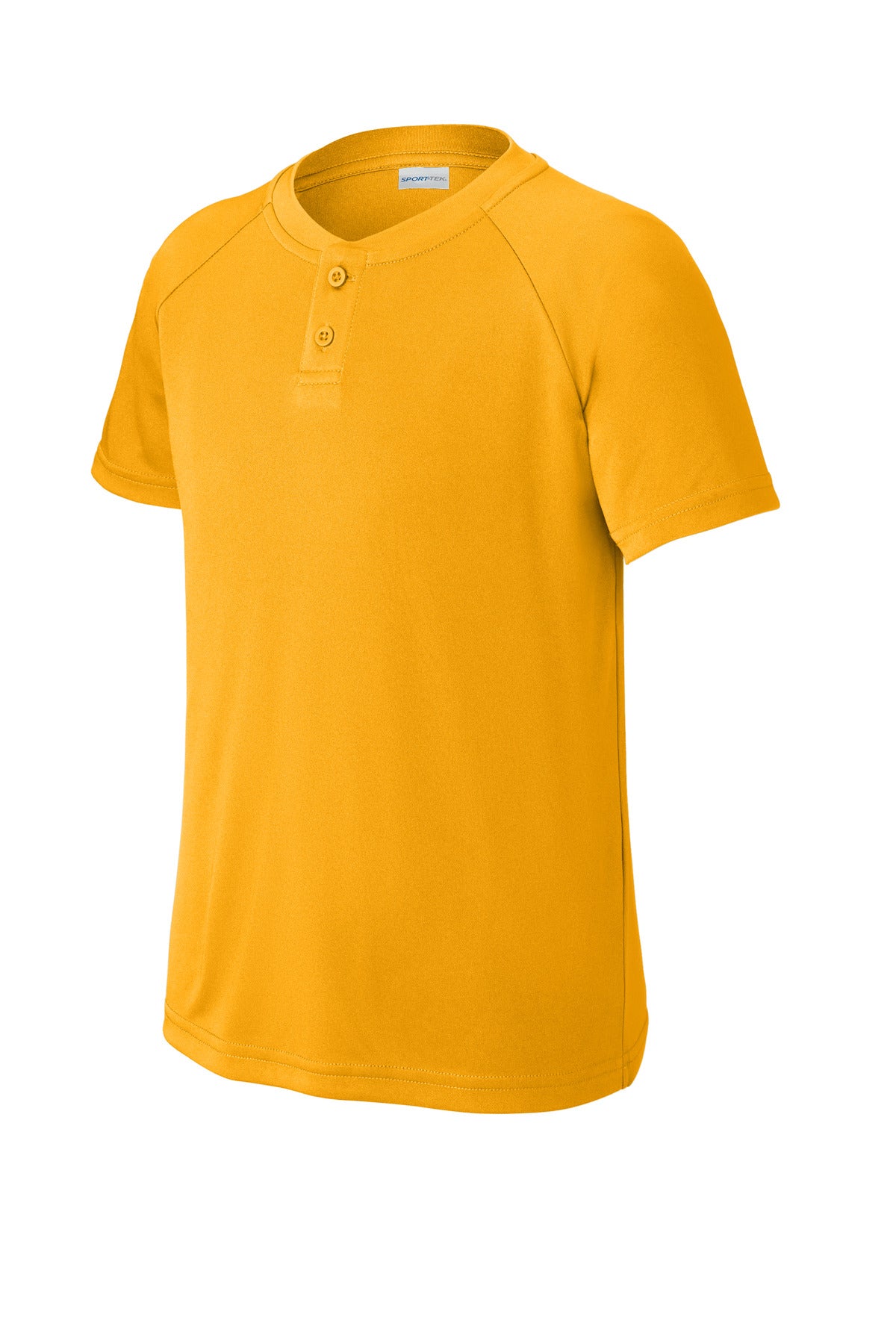 Sport-Tek Youth PosiCharge Competitor 2-Button Henley YST359