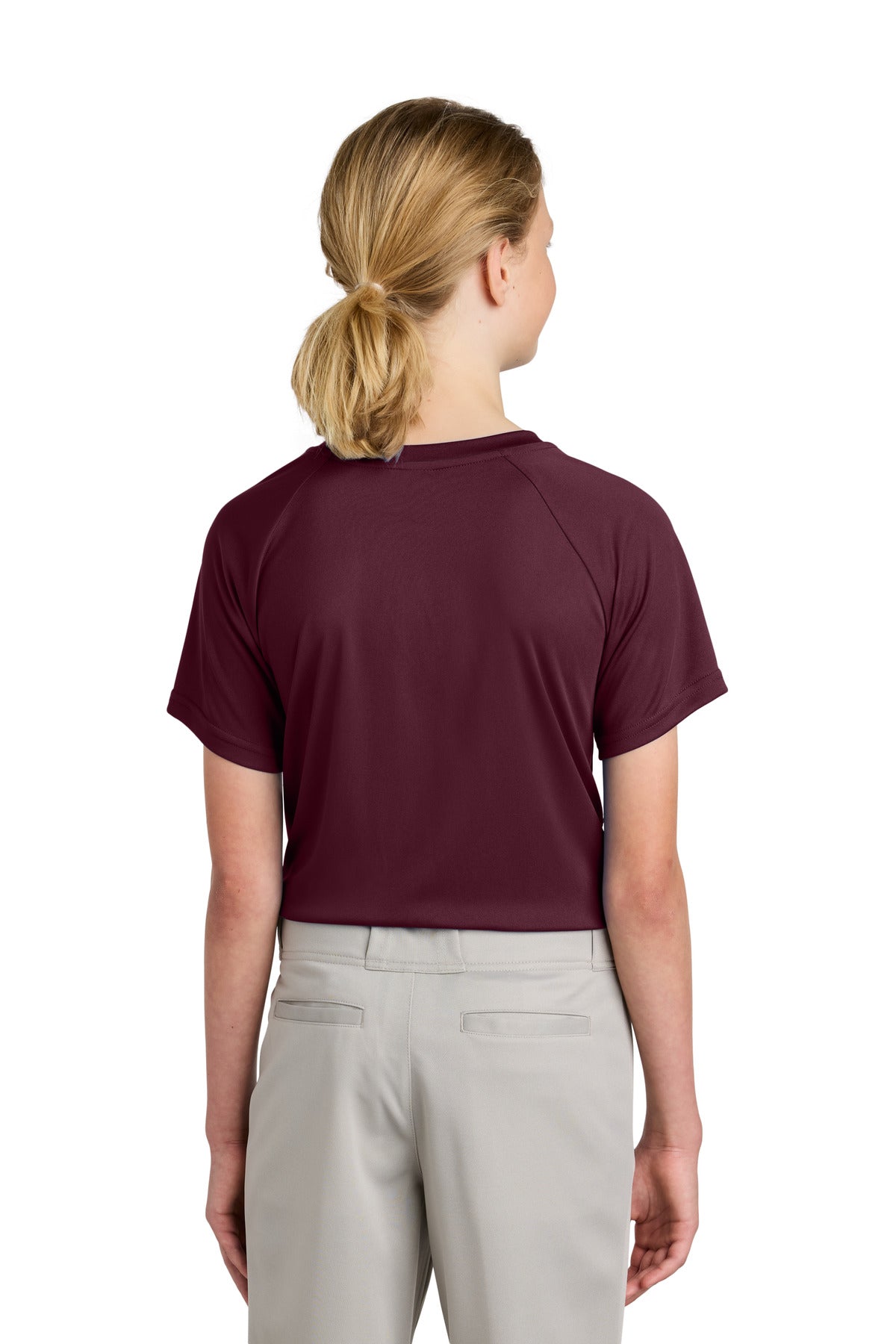 Sport-Tek Youth PosiCharge Competitor 2-Button Henley YST359