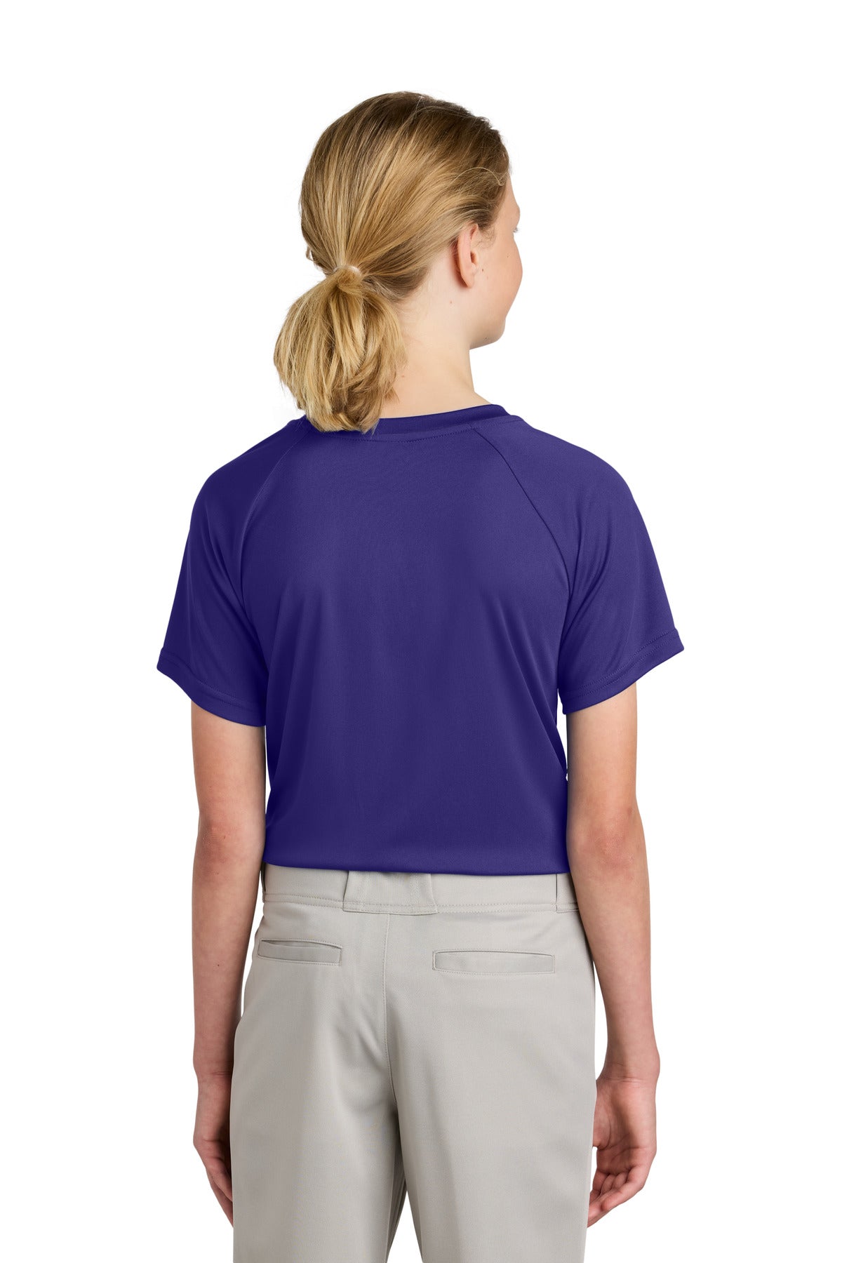 Sport-Tek Youth PosiCharge Competitor 2-Button Henley YST359