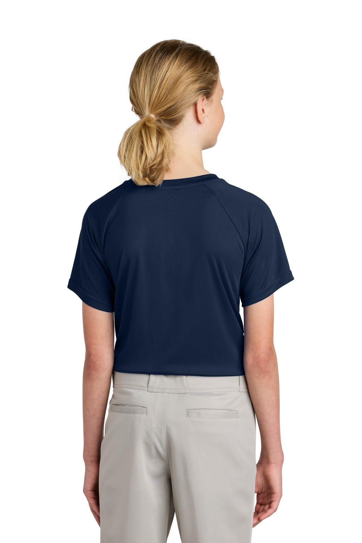 Sport-Tek Youth PosiCharge Competitor 2-Button Henley YST359