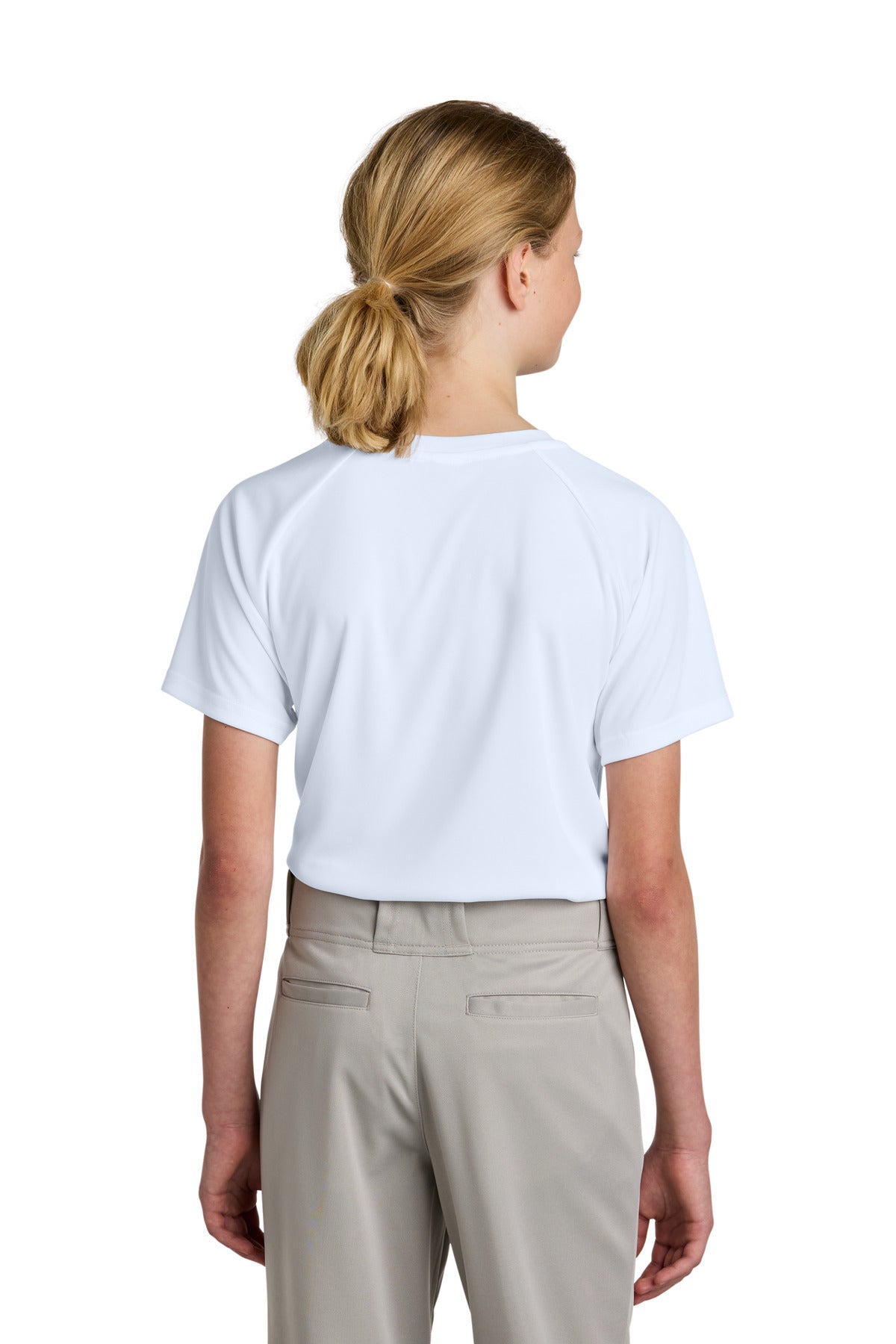 Sport-Tek Youth PosiCharge Competitor 2-Button Henley YST359