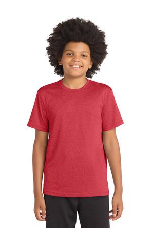 Sport-Tek Youth Heather Contender Tee. YST360