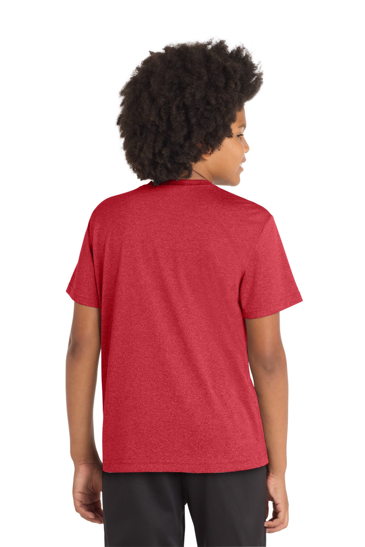 Sport-Tek Youth Heather Contender Tee. YST360