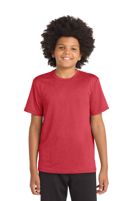Sport-Tek Youth Heather Contender Tee. YST360