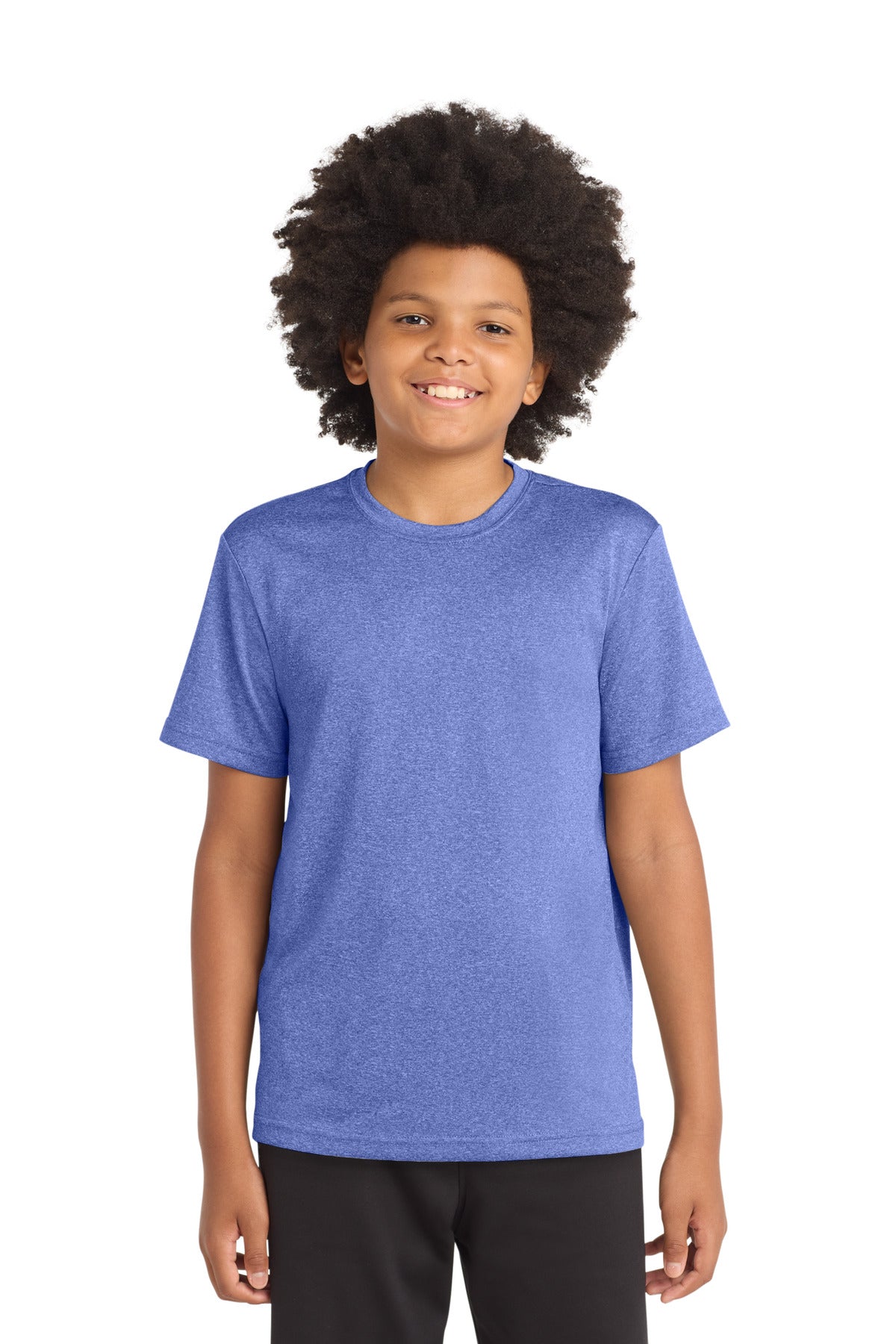 Sport-Tek Youth Heather Contender Tee. YST360