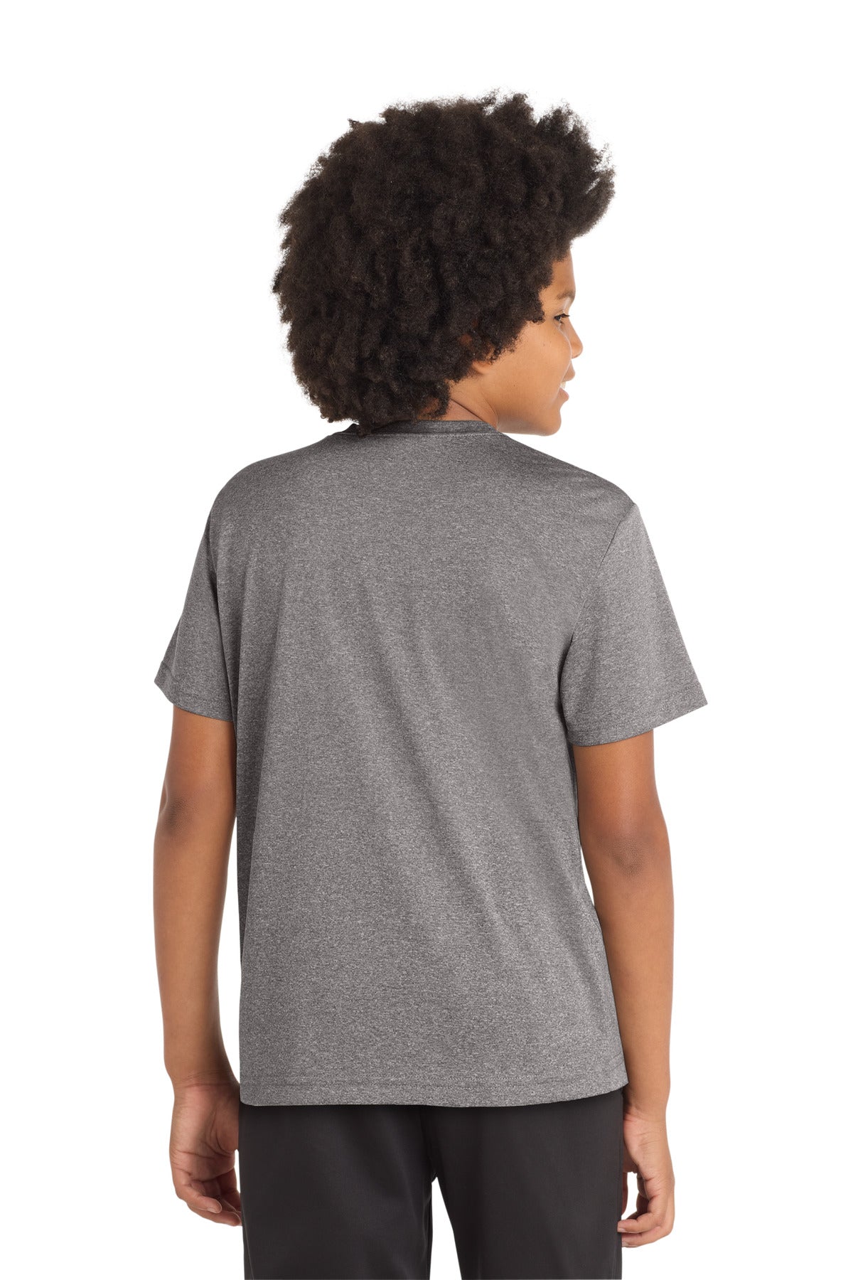 Sport-Tek Youth Heather Contender Tee. YST360