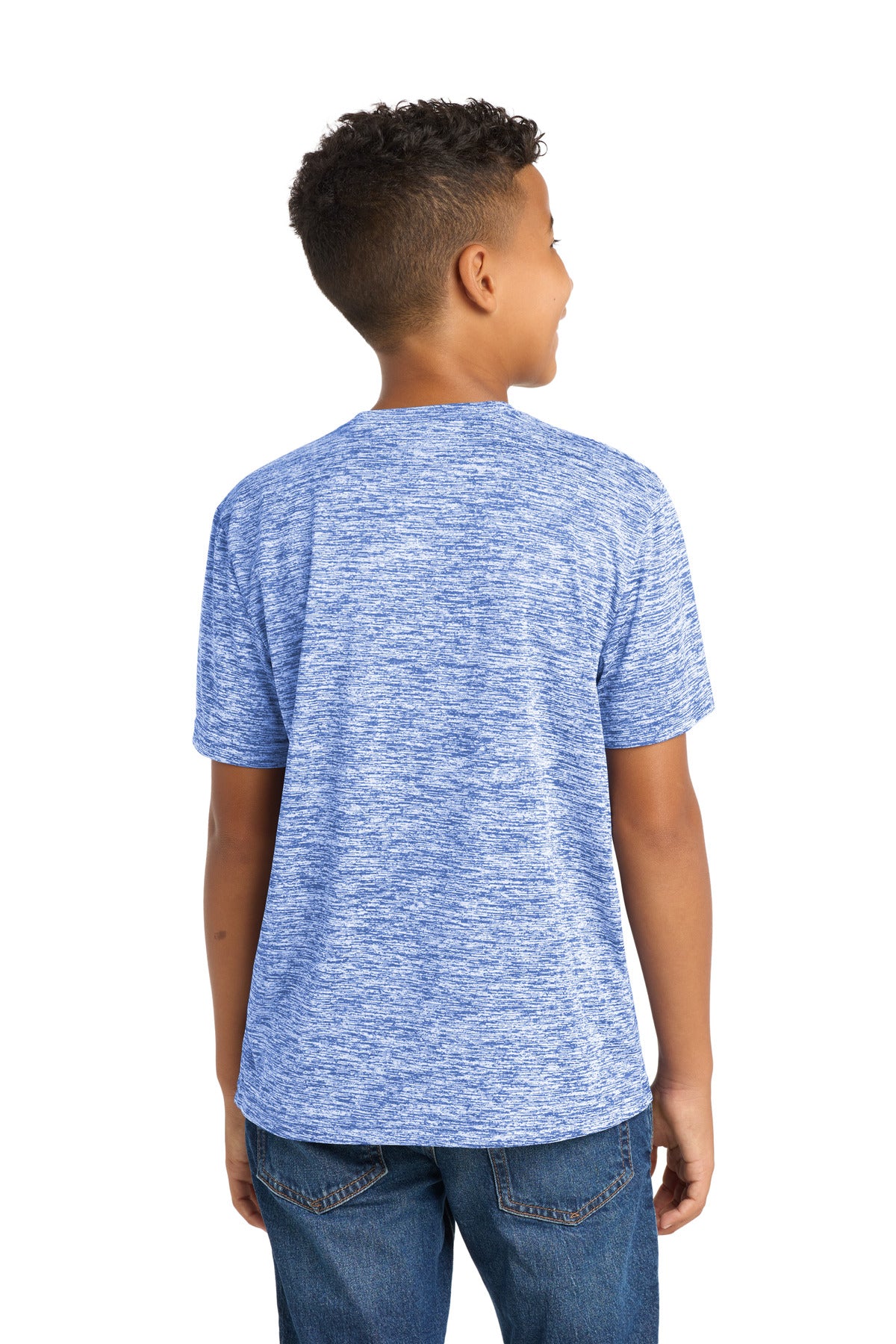 Sport-Tek Youth PosiCharge Electric Heather Tee. YST390