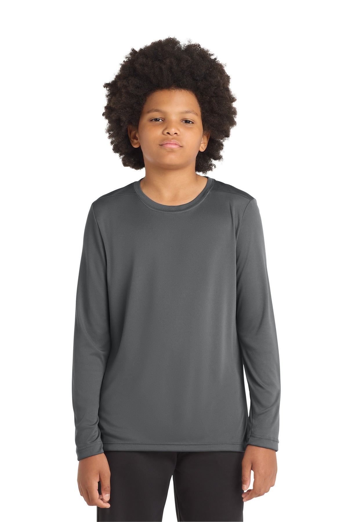 Sport-Tek  Youth Posi-UV Pro Long Sleeve Tee. YST420LS