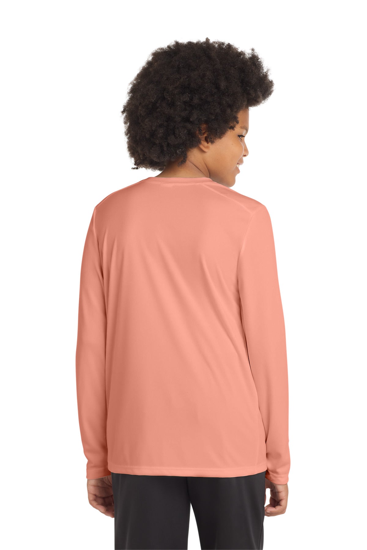Sport-Tek  Youth Posi-UV Pro Long Sleeve Tee. YST420LS