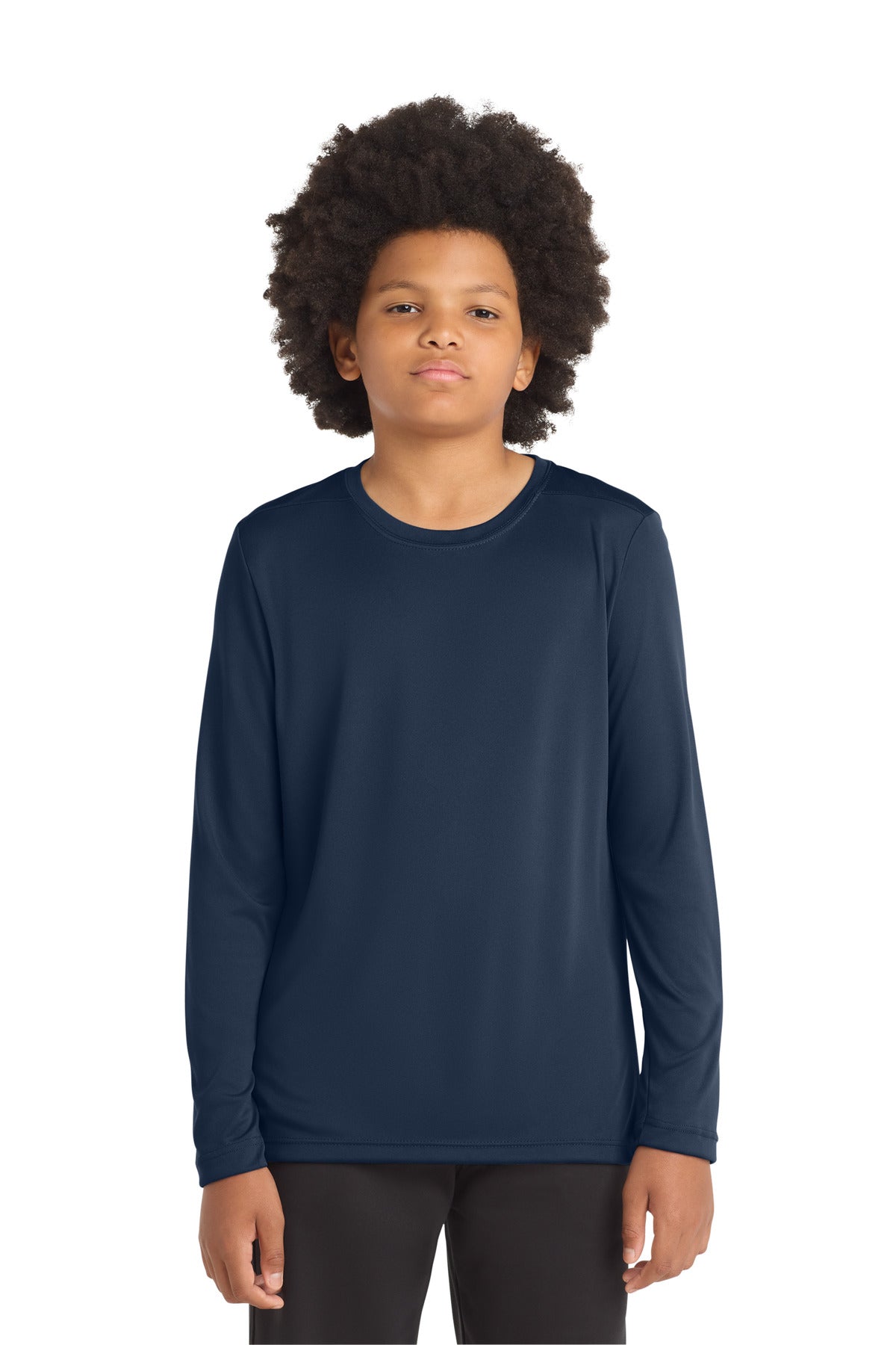 Sport-Tek  Youth Posi-UV Pro Long Sleeve Tee. YST420LS