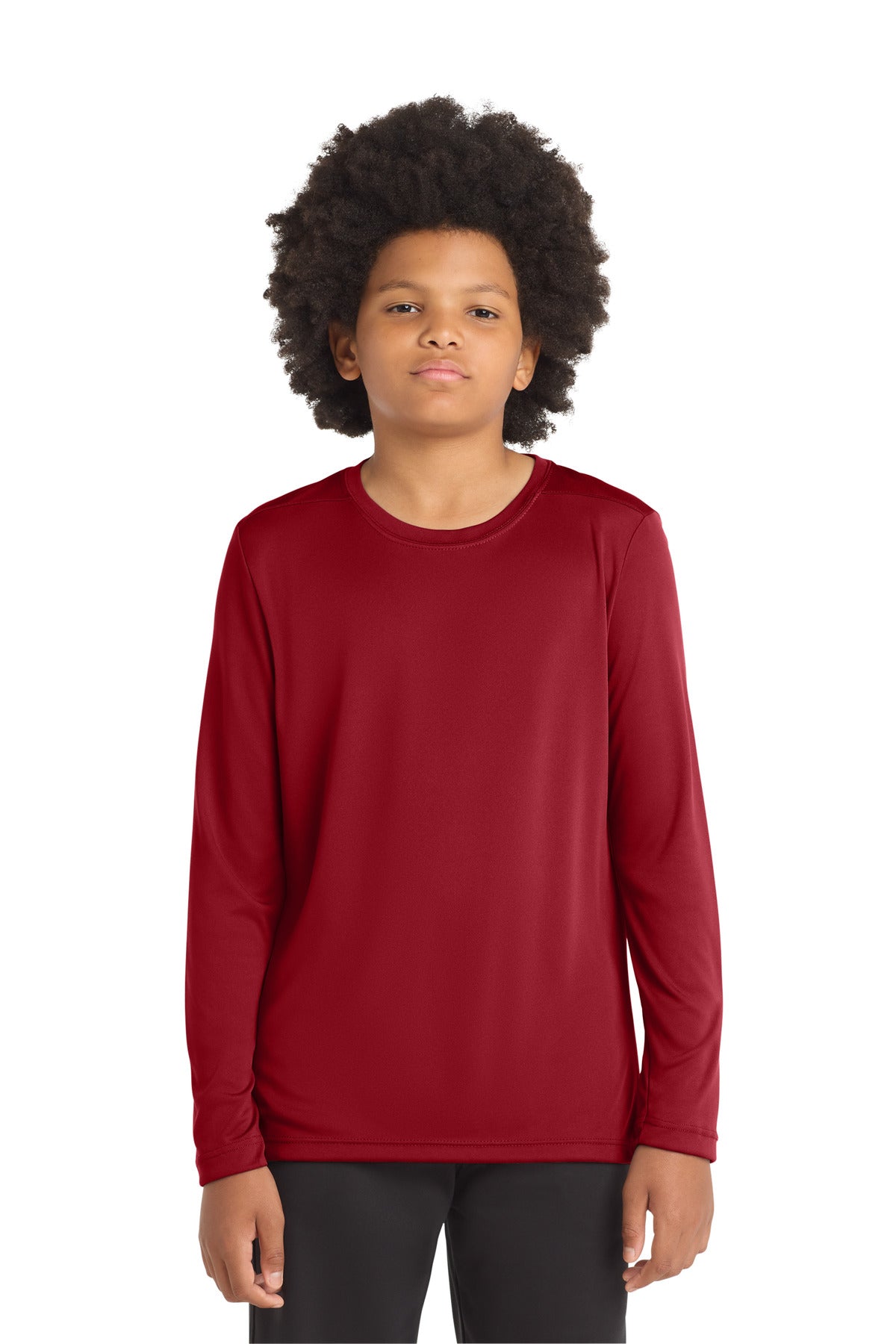 Sport-Tek  Youth Posi-UV Pro Long Sleeve Tee. YST420LS