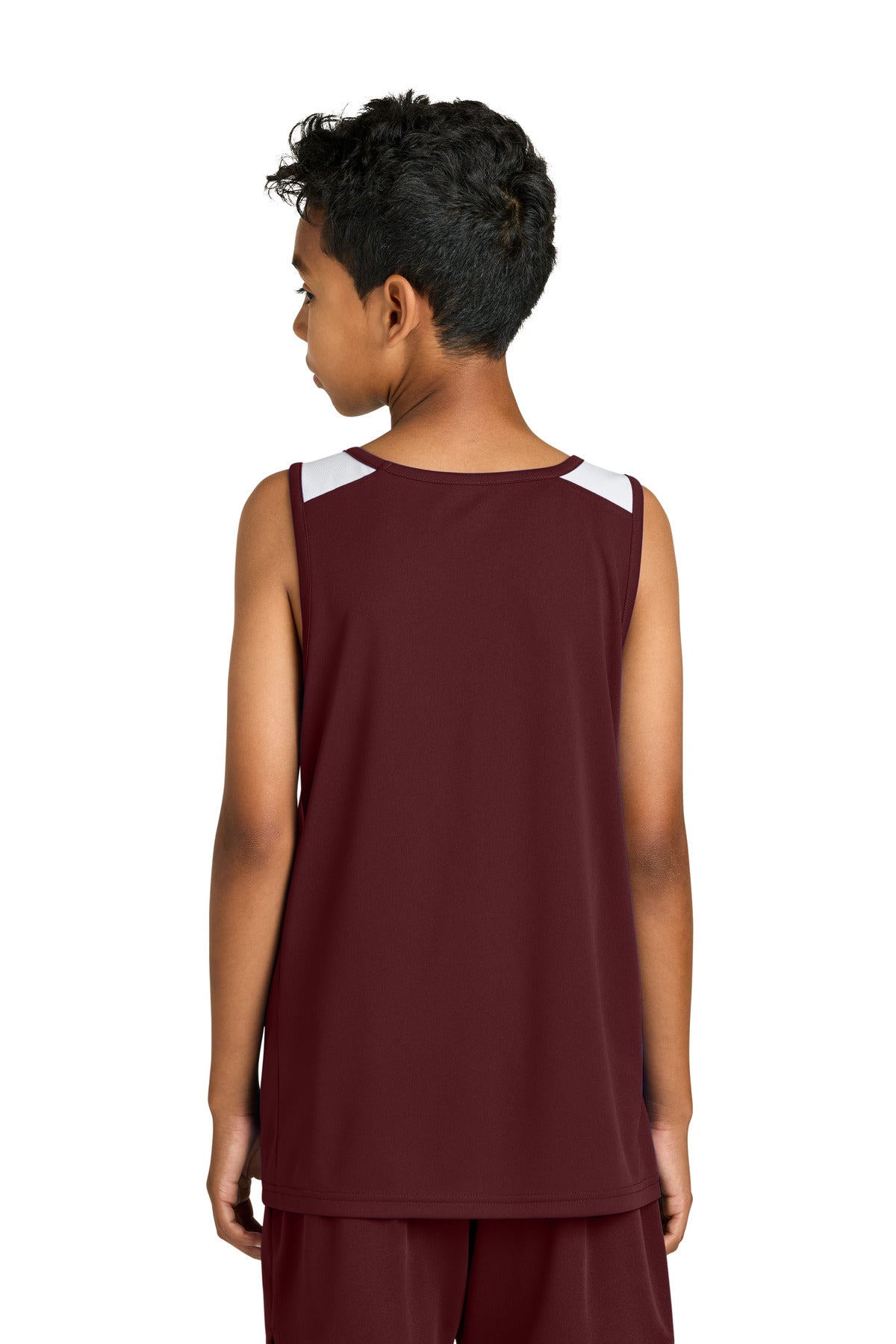 Sport-Tek Youth Club Track Tank YST446
