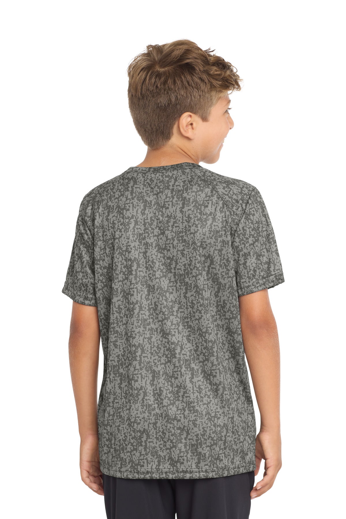 Sport-Tek  Youth Digi Camo Tee. YST460