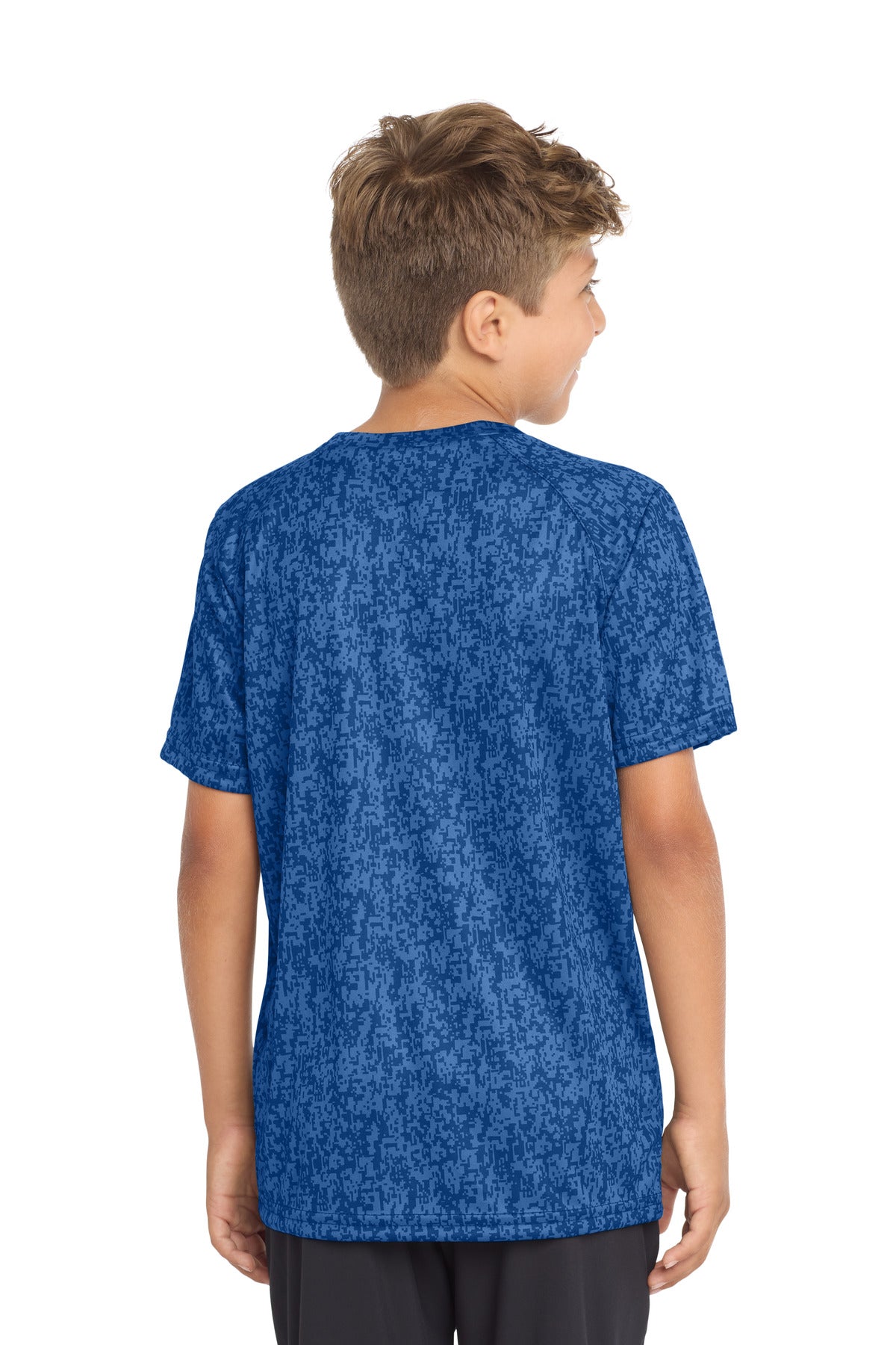 Sport-Tek  Youth Digi Camo Tee. YST460