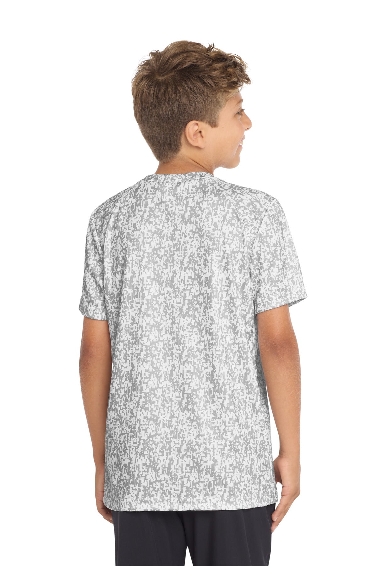 Sport-Tek  Youth Digi Camo Tee. YST460