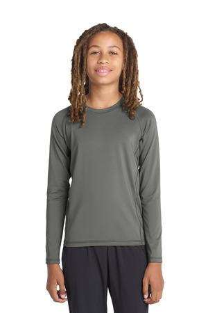Sport-Tek  Youth Long Sleeve Rashguard Tee. YST470LS