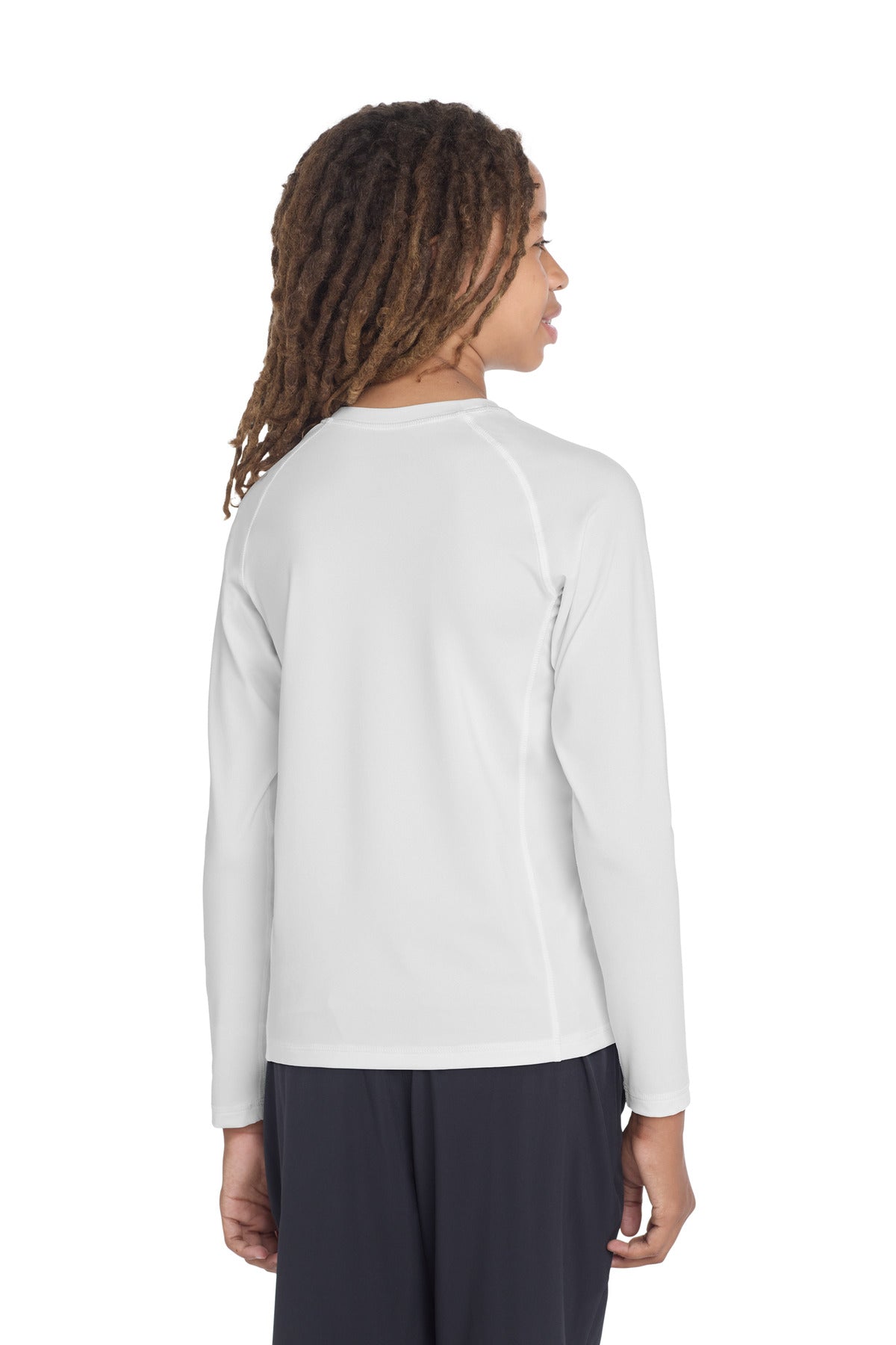Sport-Tek  Youth Long Sleeve Rashguard Tee. YST470LS