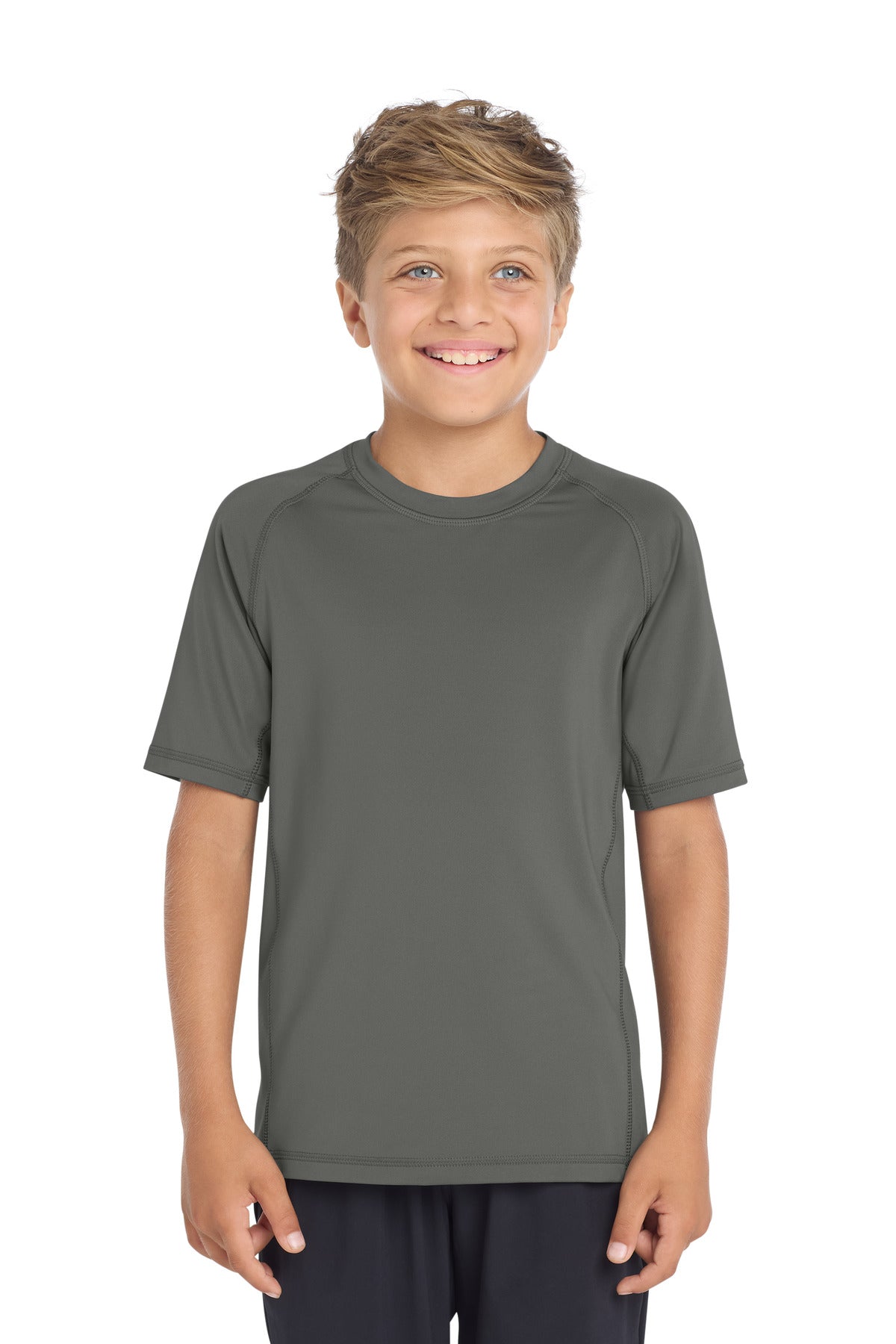 Sport-Tek  Youth Rashguard Tee. YST470