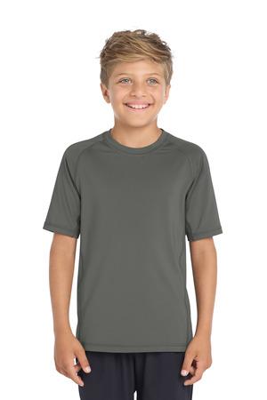 Sport-Tek  Youth Rashguard Tee. YST470